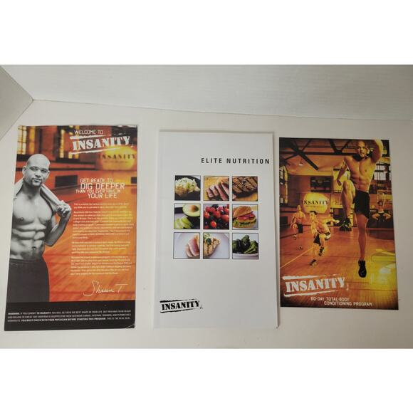 Beachbody Insanity DVD Set with‎ Nutrition Guide & Fitness Guides - Complete - Picture 9 of 9